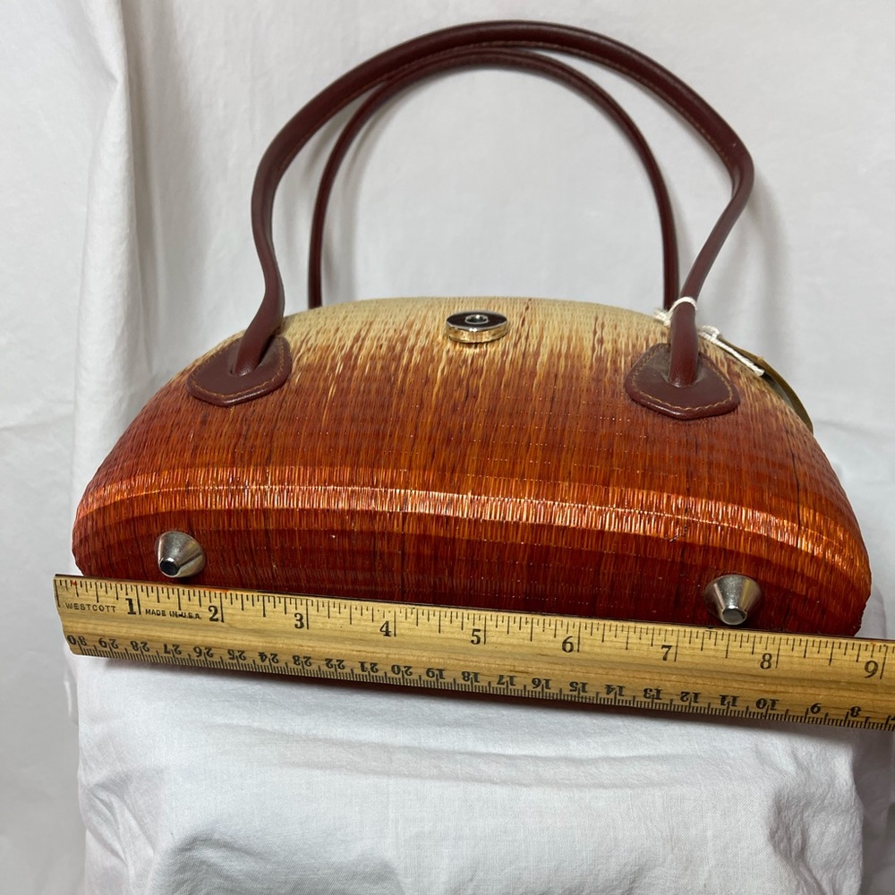 Buntail Handbag with Leather handles - Picture 4 of 5